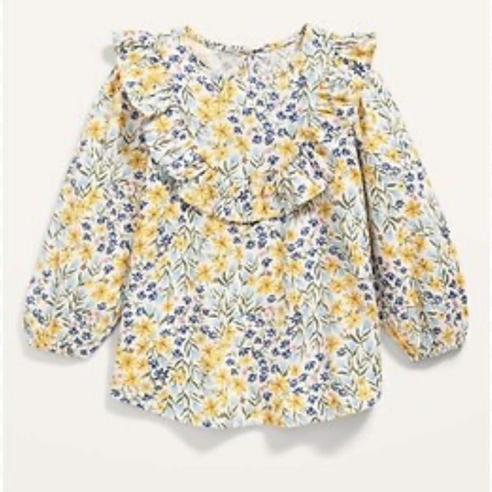 Old navy Floral Kids Top 3T